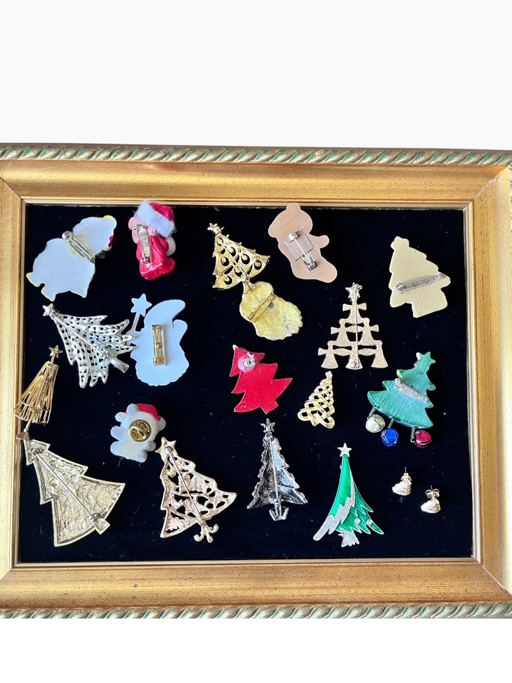 Mixed Signed Christmas Tree Holiday Pin Brooch Lot 120+ Pieces Vintage Modern - Picture 12 of 13